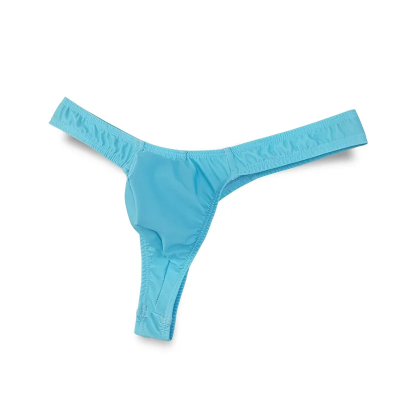 3PCS Men Underwear Thongs G Strings Seamless Sexy Jockstrap Smooth Ice Silk Low Rise Breathable T Back Thong Panties
