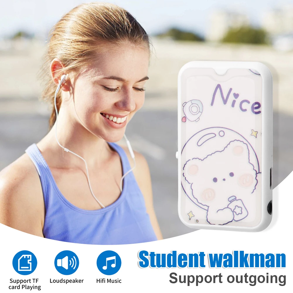

Mini Cartoon Pattern Music MP3 Player Student Sports Running Music Walkman