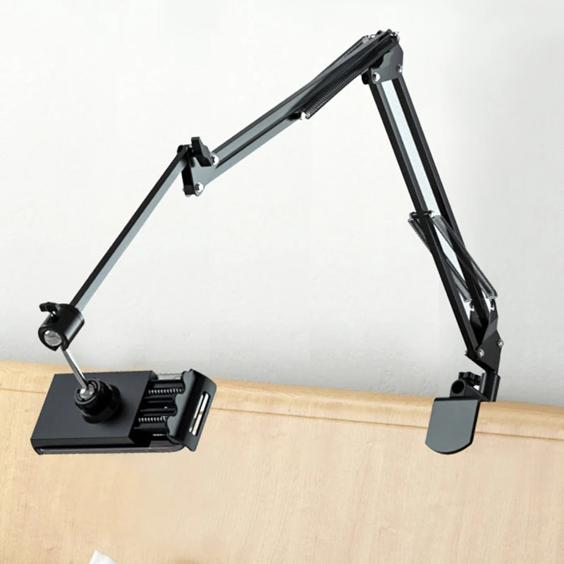 

Регулируемая подставка для планшета, для мобильных телефонов от 4 до 12,9 дюймов, подставка для планшета IPad Mini, подставка для планшета для ленивой кровати, настольная подставка для компьютера