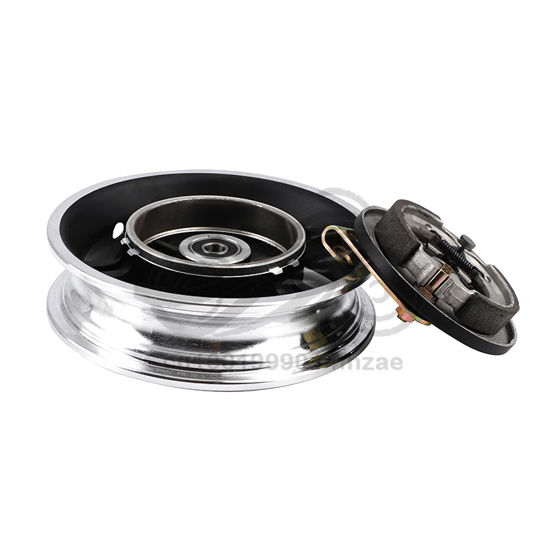 

8 inch 10 inch Aluminum alloy rims with drum brake wheel hub fit for electric scooter 10x2.5 10x2.125 200x60 200x50 tire