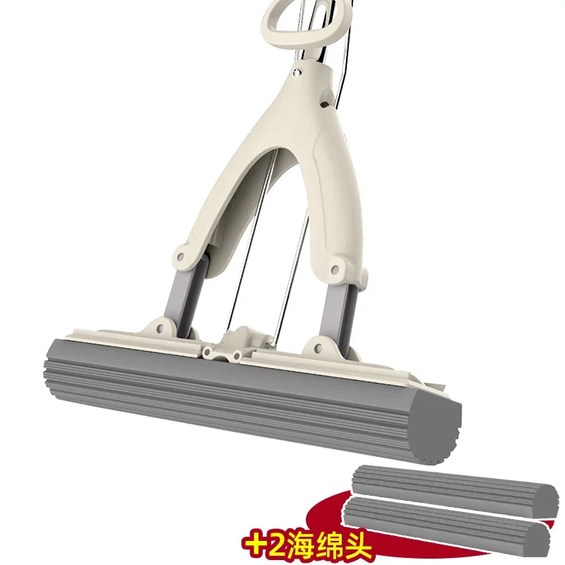 

Складная губка швабра GUANYAO розового цвета