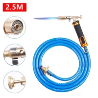 2 5 meter hose liquefied propane gas electronic ignition welding gun torch machine tools for soldering weld cooking heating