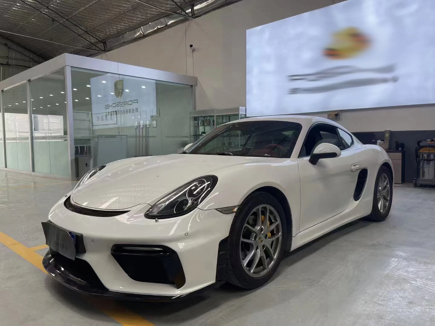 981 старый в новый GT4 передний Боди Комплект для 2013-2015 Porsche cayman/boxster модификация