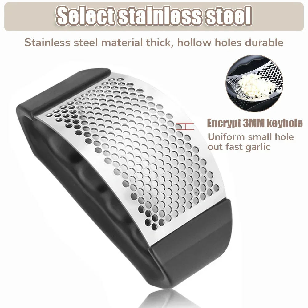 Ручной пресс для чеснока из нержавеющей стали мясорубка инструменты измельчения