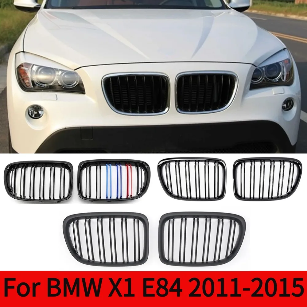 Передняя решетка для почек глянцевая черная BMW X1 E84 sDrive18i xDrive20i xDrive25i SUV 2011-2015