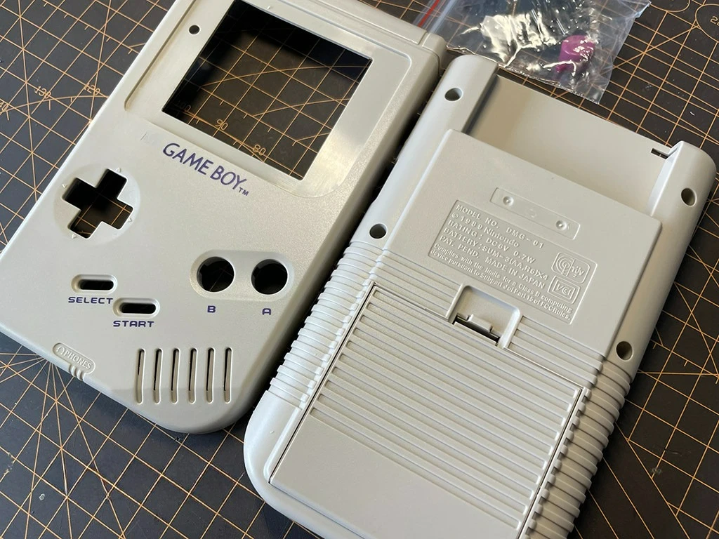 Оригинальная японская игровая консоль Game Boy DMG-01 Classic Thick Console, модифицированная ретро-приставка с IPS-экраном высокой яркости и подсветкой. (art.: 3920daae7d3cf) - 3920daae7d3cf