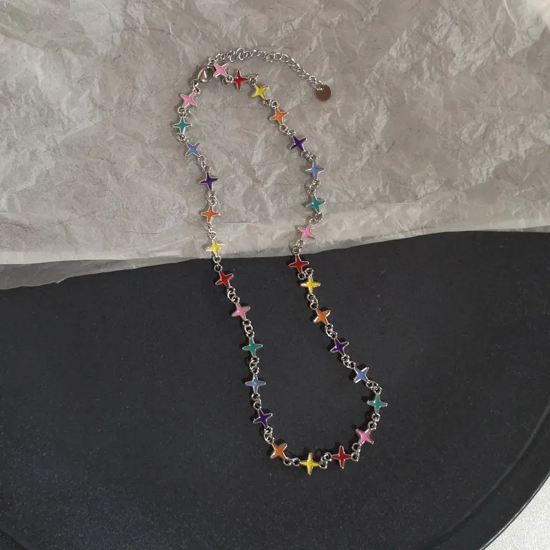 Женское ожерелье из искусственной кожи