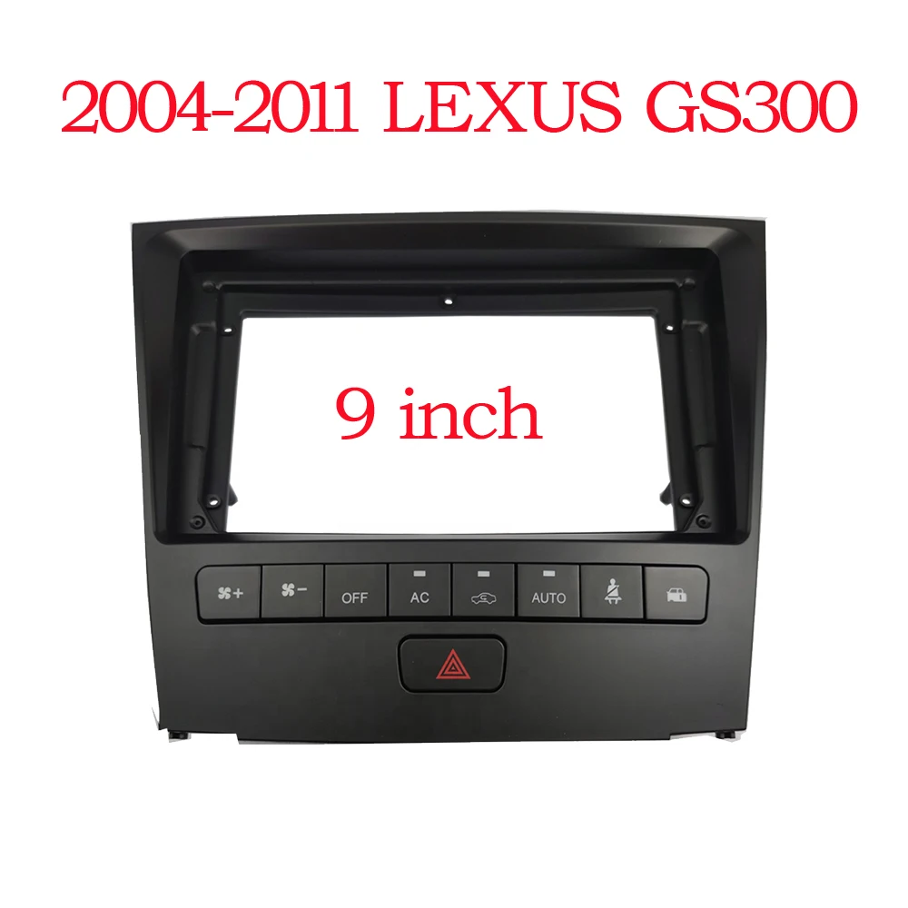 

WQLSK Car Frame Fascia Adapter Canbus Box For Lexus GS GS300 350 400 430 450H 460 2004-2011 Android Dash Fitting Panel Kit