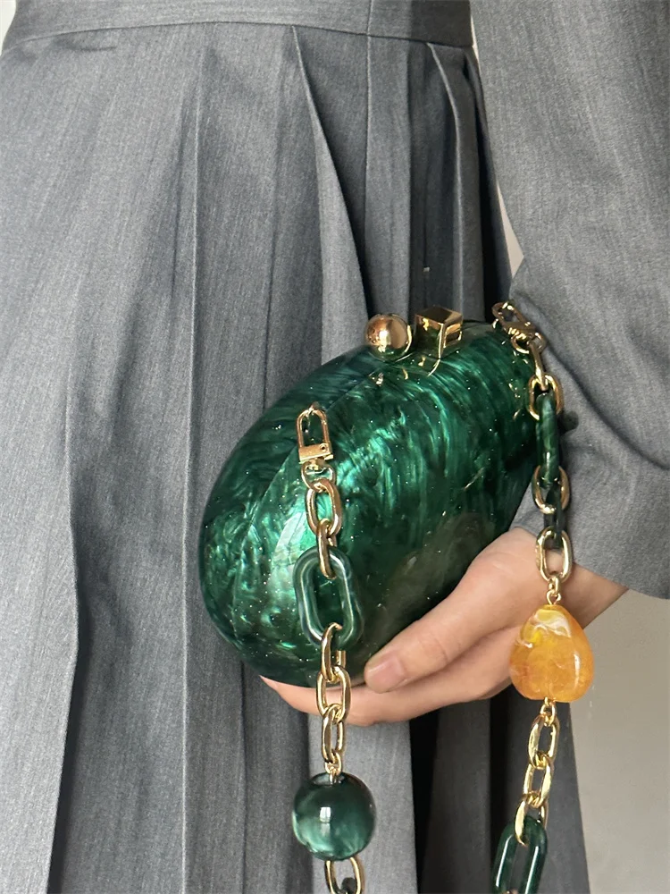 Акриловая сумка-клатч для женщин вечерняя дамская сумочка через плечо Свадебный