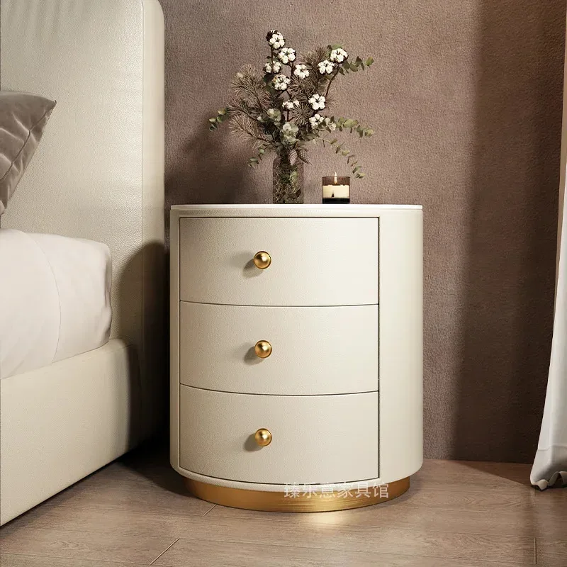 Мини-туалетный столик узкие шкафы декоративные деревянные тумбочки ящик