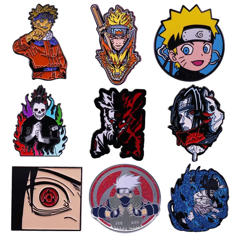 

Japan Cartoon Anime Brooch Movies Game Enamel Pins Metal Badge Collection Fashion Jewellery Clothes Hat Backpack Accessory Gifts