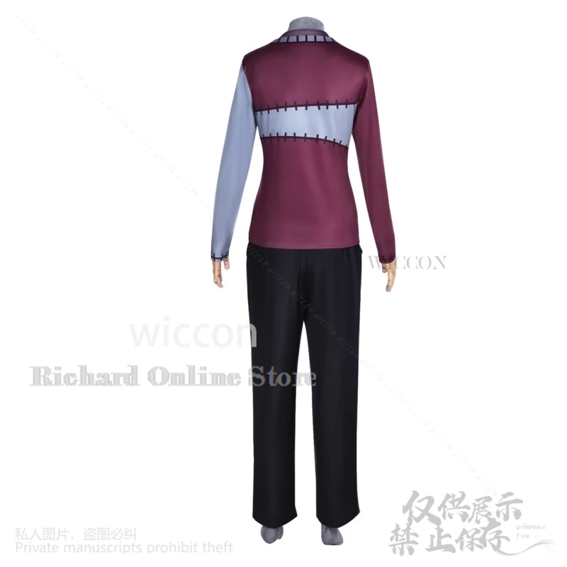 Аниме Soul Cos Franken Eater Stein Doctor Uniform Костюм Тренч Топ Брюки Комплект Вечеринка Ролевой