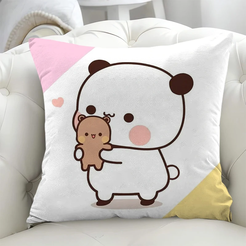 

45x45 Cushions Covers Bubu Dudu Pillows for Bedroom Bed Cushion Cover 45x45cm Double-sided Printing Twin Size Bedding Home Decor