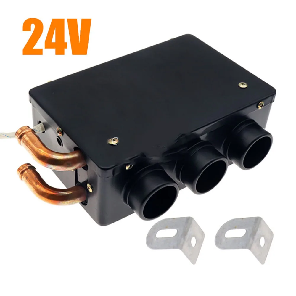 Портативный автомобильный обогреватель 12 В/24 В 50 Вт с 3 отверстиями