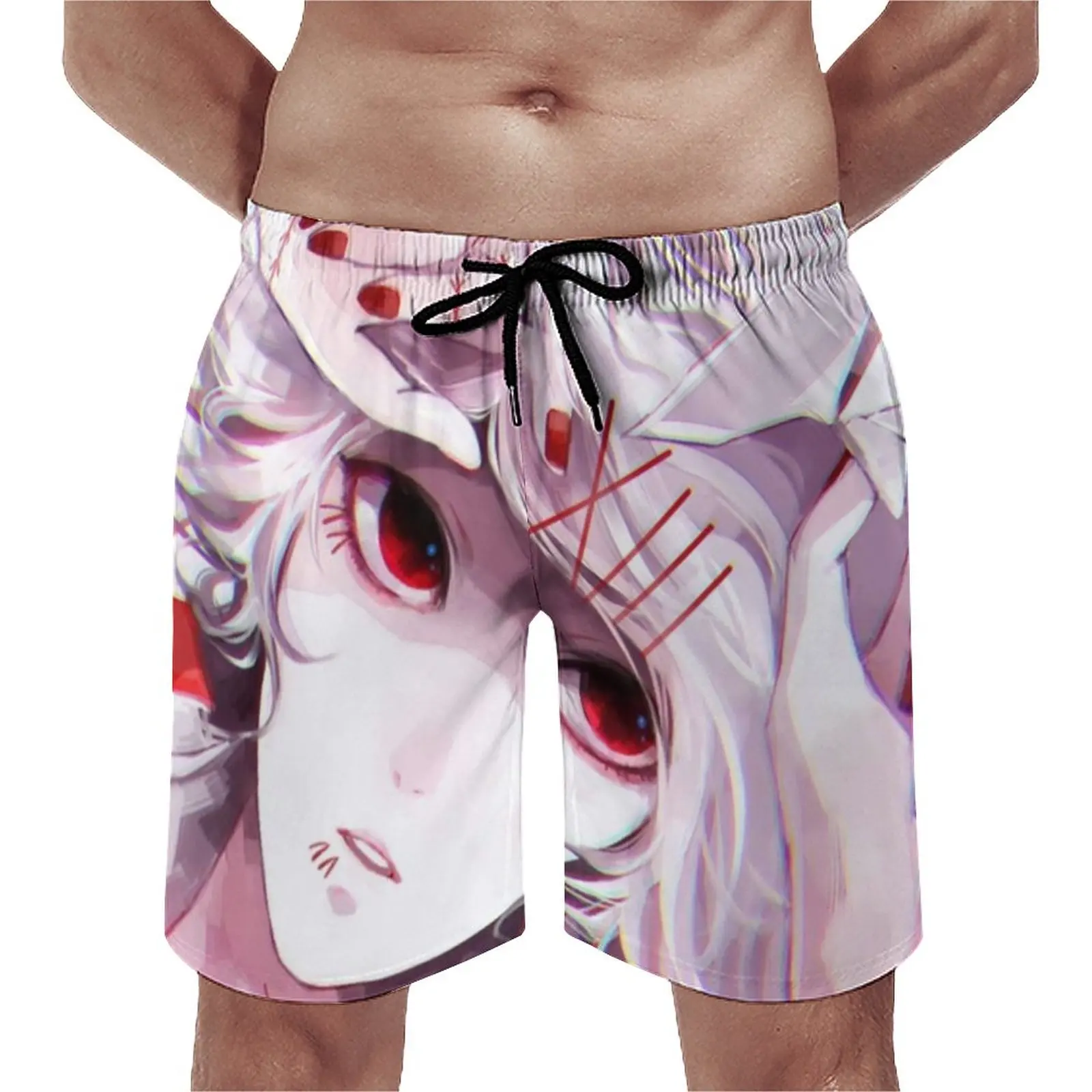 

Летние пляжные шорты Juuzou спортивные Токийский Гуль с принтом пляжные шорты модные быстросохнущие плавки большого размера