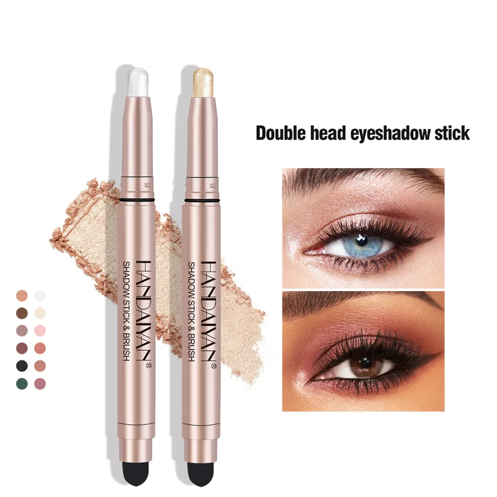 

Glitter Eye Shadow Eyeshadows Pens Set Palettes Shine Brown Sombra De Ojos Cienie Do Powiek Paleta Göz Farı Paleti Free Shipping