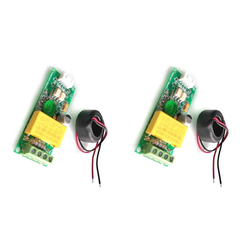 

2 шт., цифровой амперметр переменного тока с катушкой, 100 А