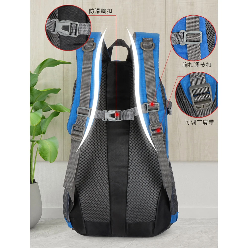 40L Polyester Backpack Outdoor Hiking Camping Hunting Rucksacks Tactical Sports Camping Trekking Mountaineering Bags Knapsack