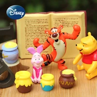 disneys new winnie the pooh animation movable doll collection model cartoon winnie the pooh tigger pig diy decorative toys