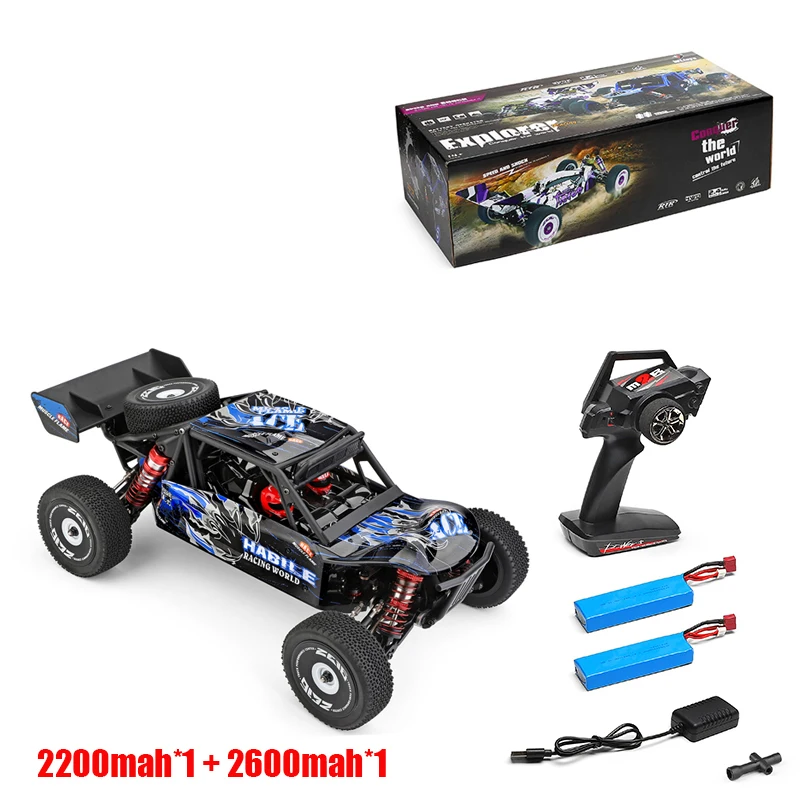 

WLtoys 124018 124019 1/12 2.4G Racing RC Car 60KM/H 4WD High Speed Off-road Crawler RTR Climbing Drift Remote Control Toys Gift
