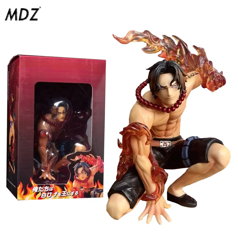 

One Piece Anime Figure 16CM Fire Fist ACE Top Wars Action Figure PVC Model GK Gifts Box-packed Collectible Figurines for Kids