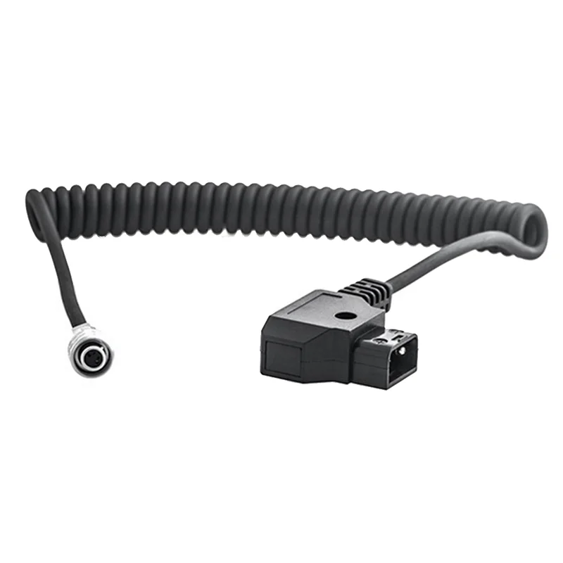 Пружинный кабель питания D-Tap для BMPCC 4K 6K Blackmagic Pocket Cinema Camera