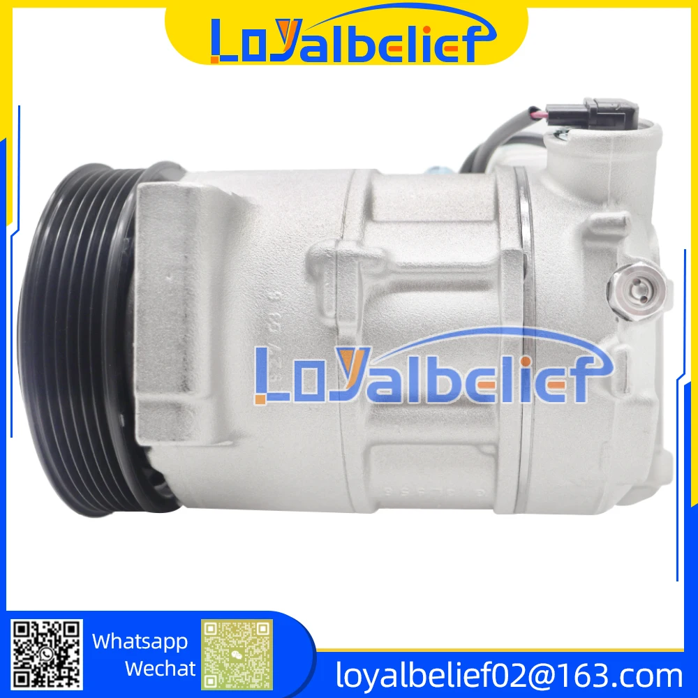 Фото Компрессор кондиционера 6SEU16C для Jeep Patriot Compass Dodge Caliber 2009-2015 гг., артикулы 55111610AB, RL111610AB, 447150-0751, 55111610AC №2