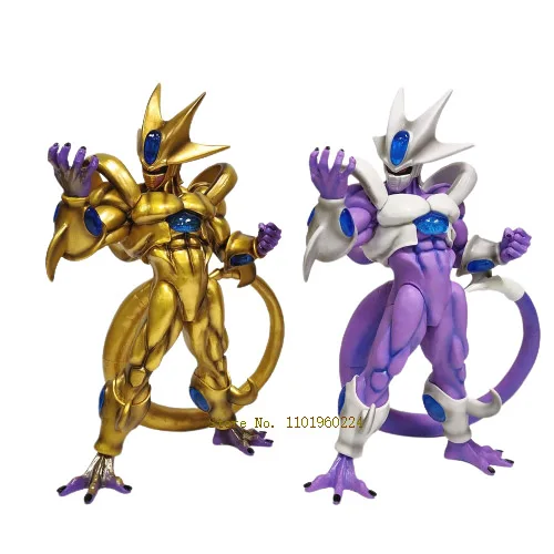 

33cm Anime Dragon Ball Z Figures Cooler Broly Gold Frieza's Brother Coora Action Figure PVC Collectible Statue Model Toy Gifts