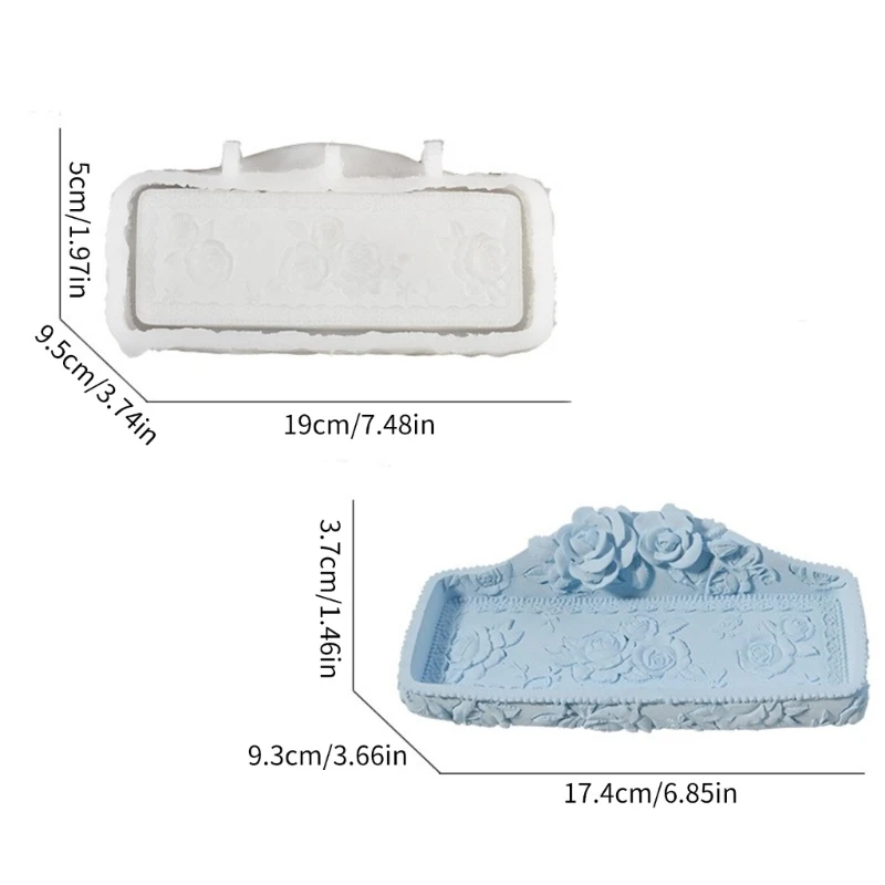 Формы для подносов силиконовые формы пластин из смолы ювелирных изделий в форме