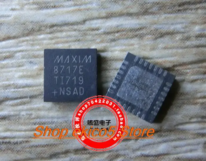

10 шт., Оригинальные запасные части MAX8717E 8717E 3.