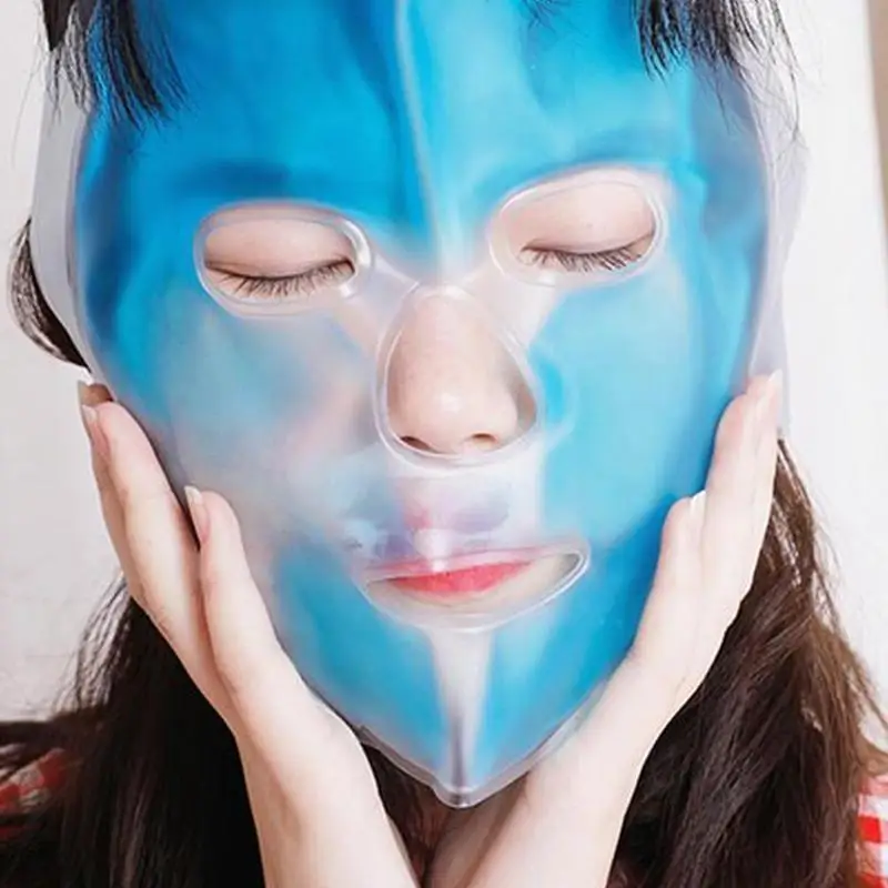 

1pc Cold Ice Full Face Cold/ Hot Compress Face Lifting Tighten Skin Ice Tool Care Cool Q6c2