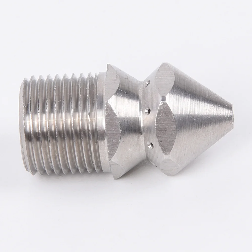 Насадка для выемки канализационных труб 1 переднее отверстие 8 задних отверстий