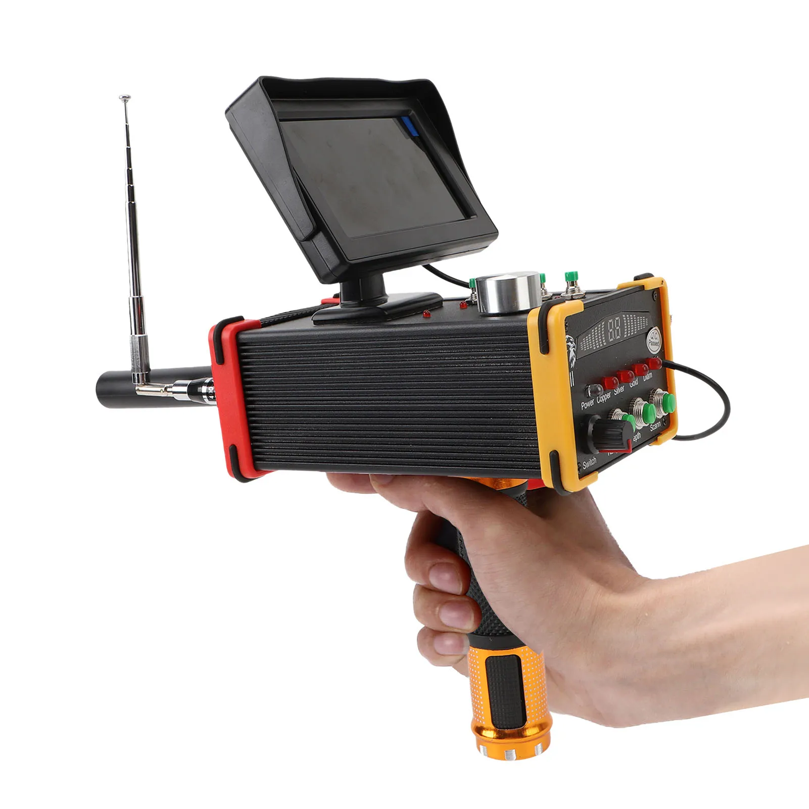 Металлоискатель с дисплеем глубина 15 м 1000