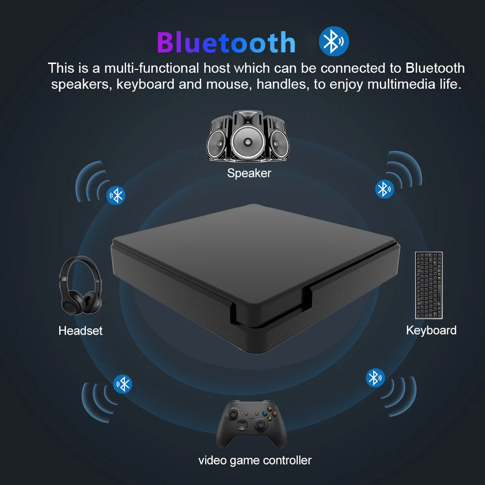 Фото ТВ-приставка Android Smart Set Top Box с поддержкой Wi-Fi 2.4G/5G, голосовым управлением и функцией стриминга, медиаплеер для дома, Android TV Box №4