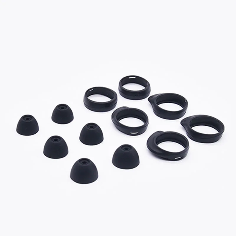 3 пары сменных силиконовых насадок для наушников Samsung Galaxy Buds 2 вкладыши крючки