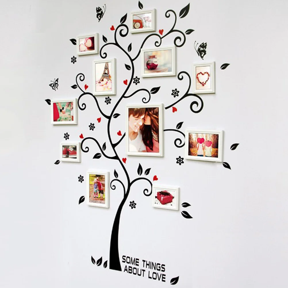 

1PC Creative Peel and Stick DIY Non- Photo Frame Tree Wall Sticker Wall Decals Wall Decor