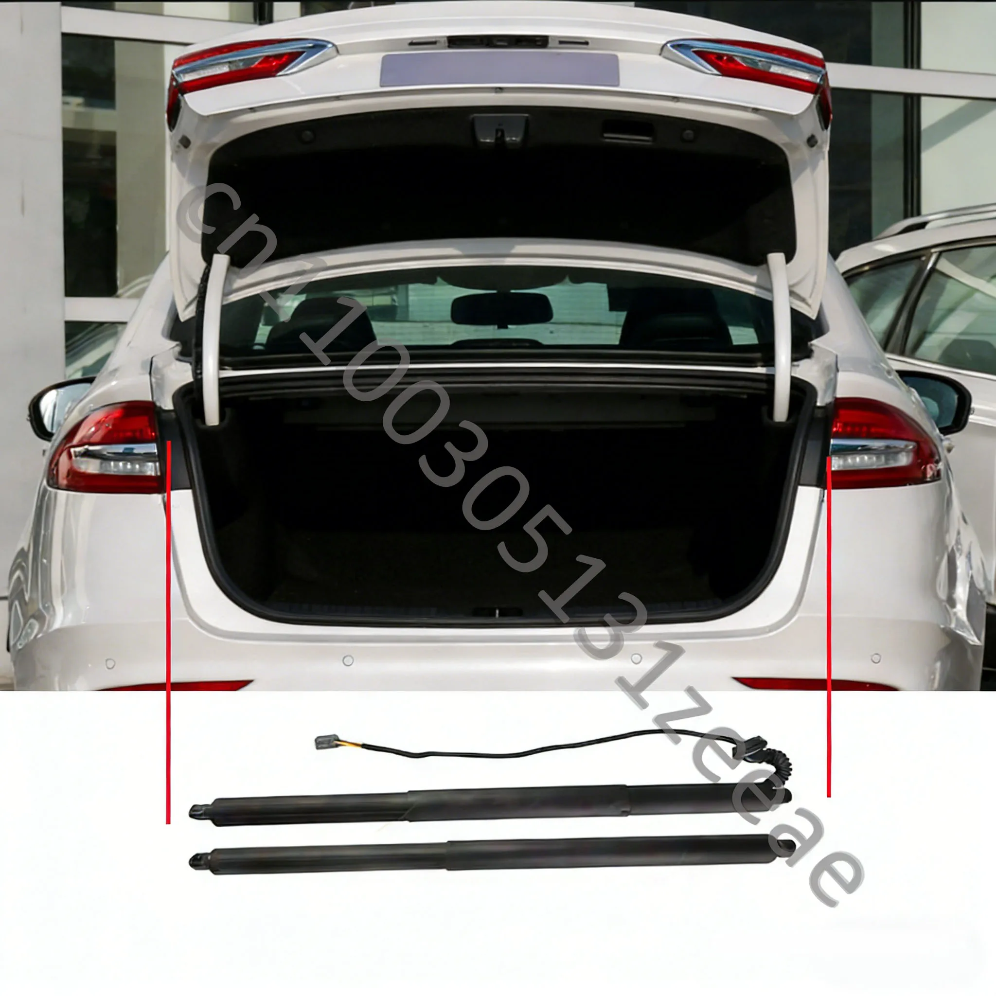 Фото Для Ford Mondeo CD391 2015-2021: Электрический амортизатор/упор задней двери багажника (номера деталей: DS73N402A74AC4AC, DS73N402A55AC) №2