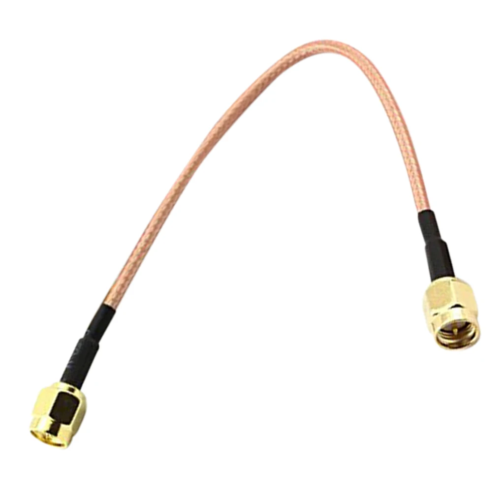

1Pc 2Pcs RG316 Wire Jumper SMA Male to SMA Male Connecting Line RF Coaxial Coax Cable Antenna Extender Cable Adapter Jumper