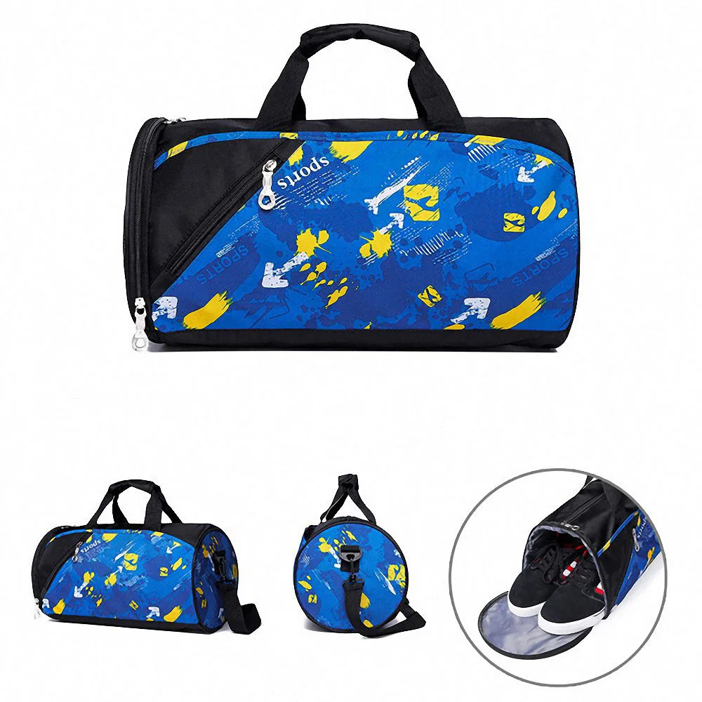 

Водонепроницаемая спортивная сумка для тренажерного зала, вместительная сумка через плечо для тренировок, фитнеса, йоги, баскетбольная сум...