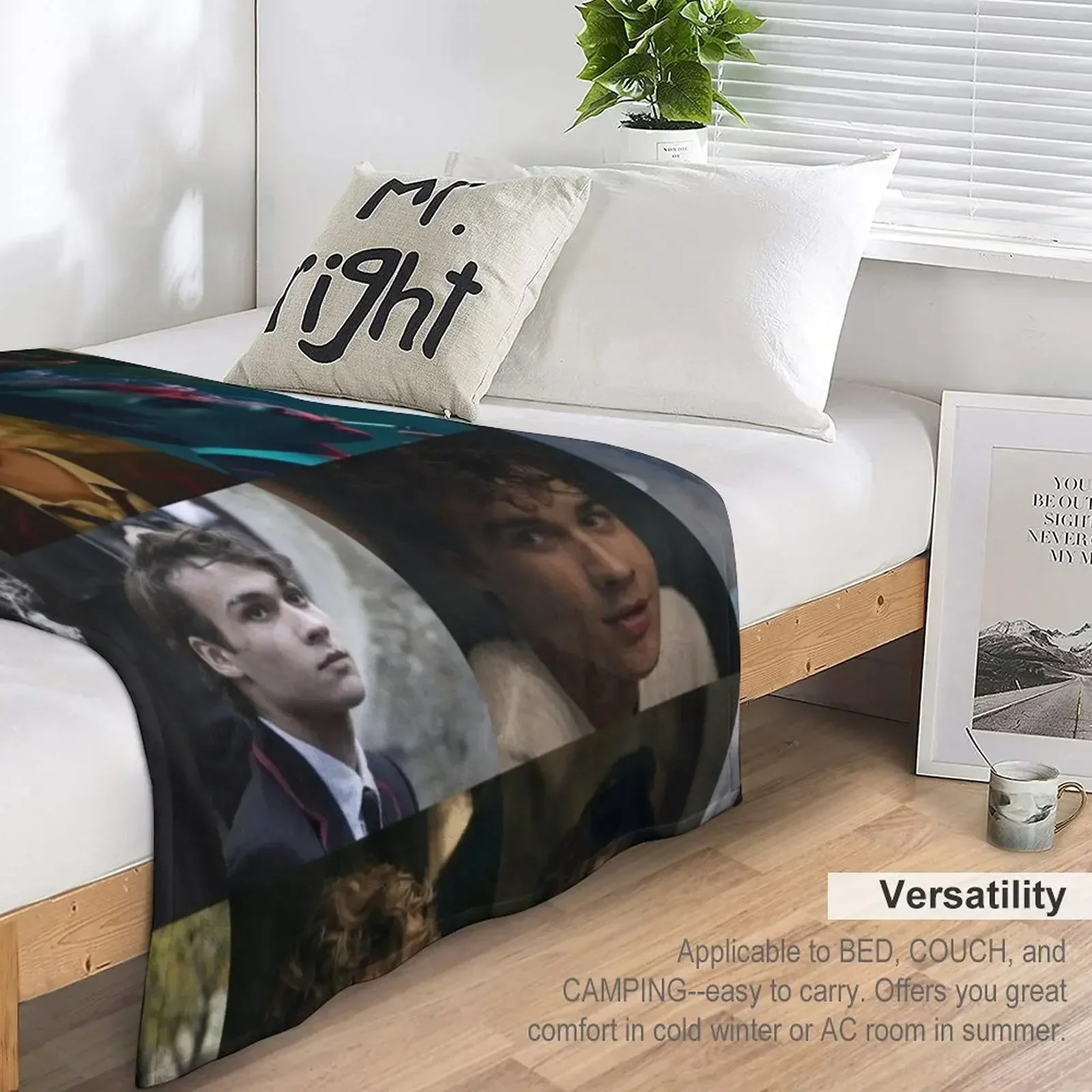 Benjamin бархатное одеяло для путешествий