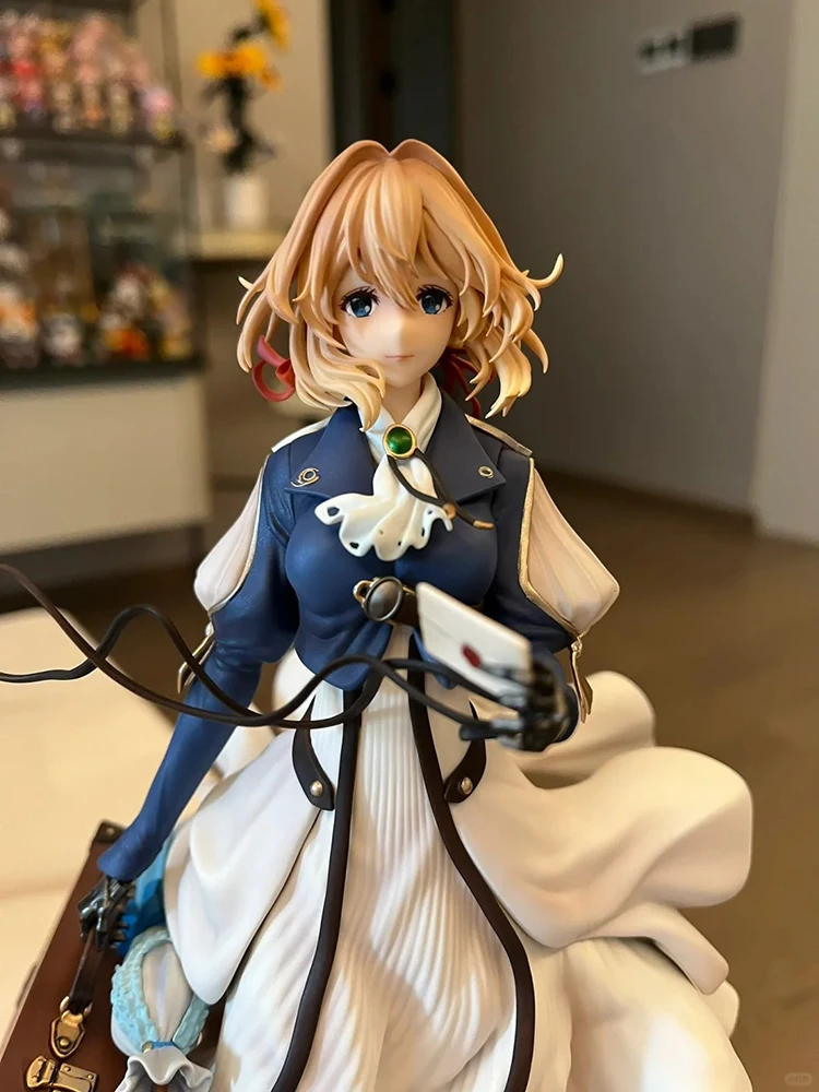 Новый 25 см фиолетовый Evergarden ручной работы вечный сад Gk Tide Play аниме статуя девушки