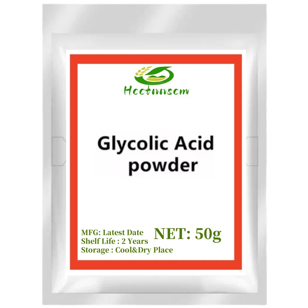 Горячая Распродажа гликолевая кислота порошок косметического класса 98%