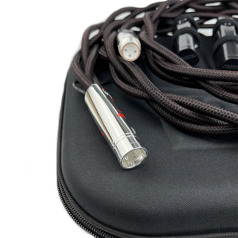 Высококачественный балансный кабель FireBird XLR с твердым серебряным покрытием PSS, Hi-Fi аудиокабель с системой шумоподавления (art.: 3920dbecd6c1f) - 3920dbecd6c1f