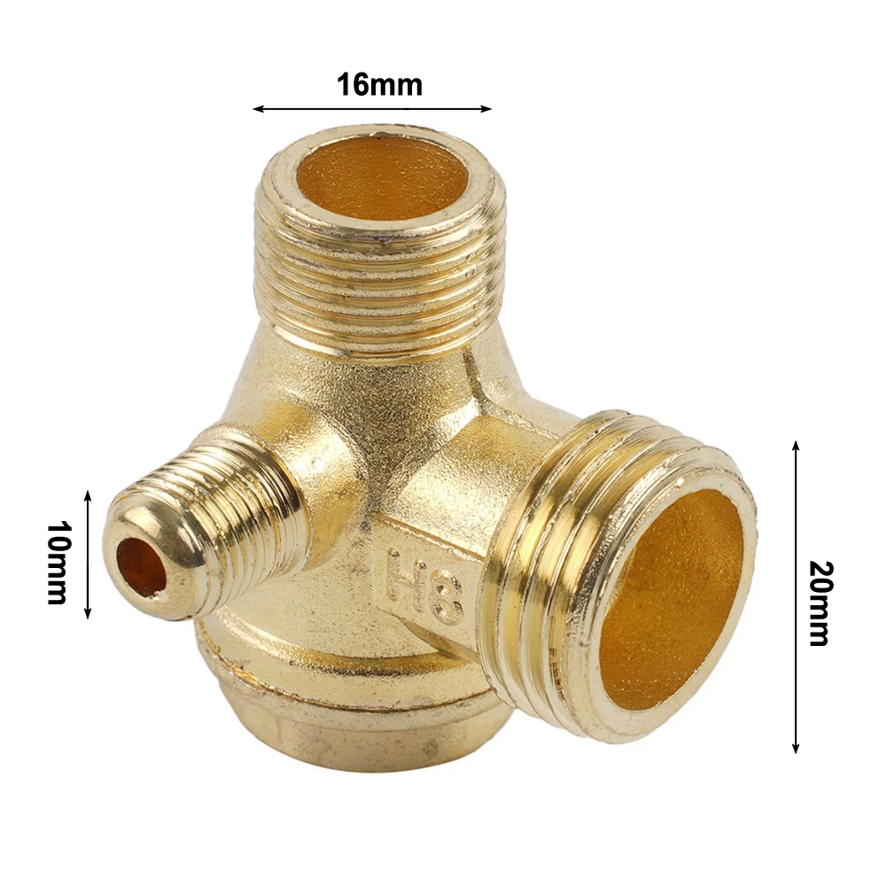 

Durable And Practical Check Valve Tube 400mm/15.75\\\\\\\\\\\\\\\" Long 9mm Hex Nut Copper+Aluminum Flared Mouth G1/8 Thread