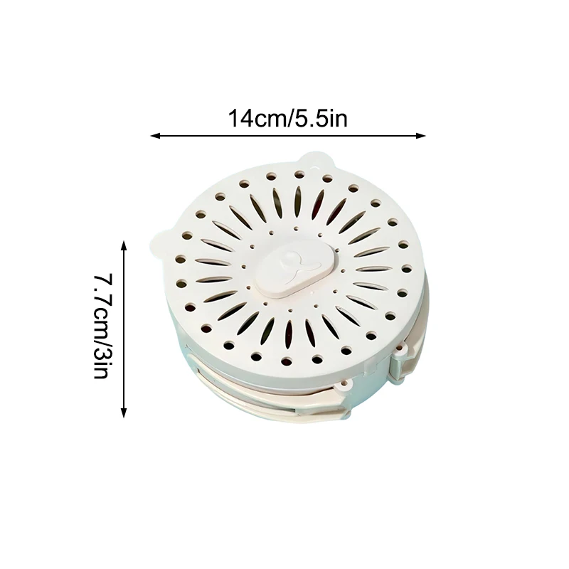 Корзина для слива фруктов с крышкой и складной ручкой чаша мытья овощей дуршлаг