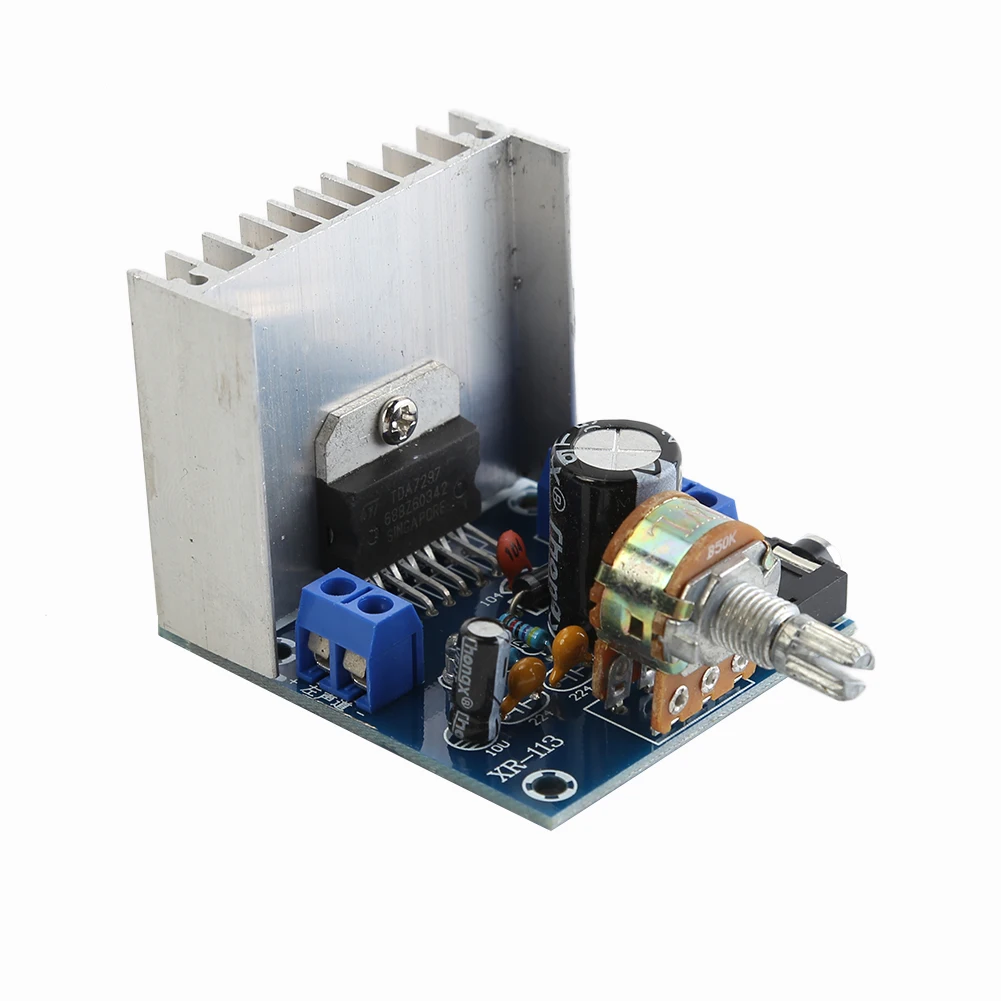 

TDA7297 15WX2 Digital Power Amplifier No Noise Audio 2 Channel Amplifier Board