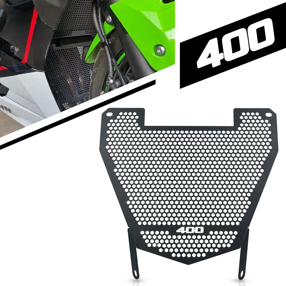 

Motorbike Accessories NINJA400 Air intake Cover Radiator Grille Guard Water Tank For Kawasaki Ninja 400 2018 2019 2020 ninja 400