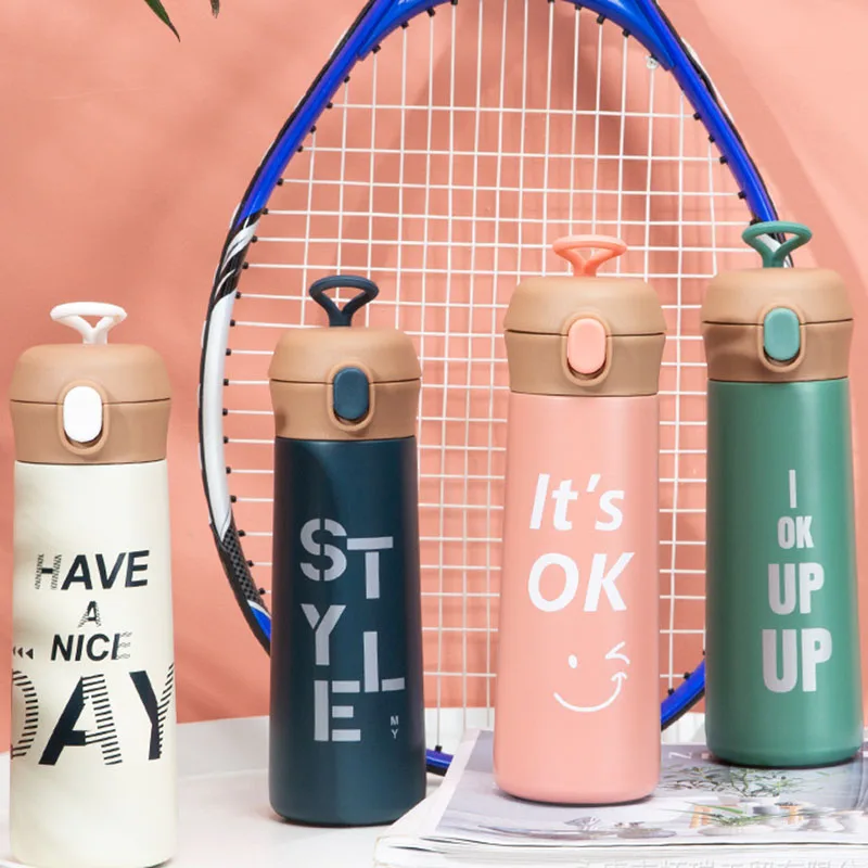 Цветной термос из нержавеющей стали 450 мл |