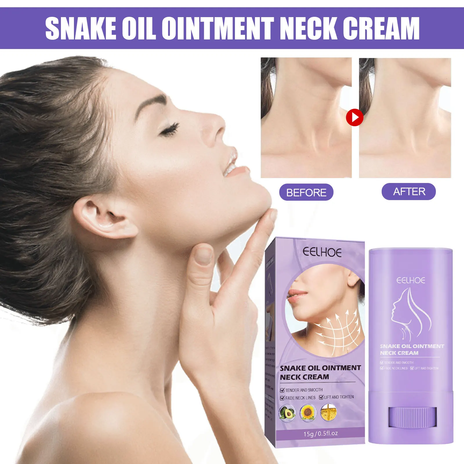 Neck Firming Wrinkle Remover Cream Anti Aging Rejuvenation Firming Skin Whiten Moisturize Shape Beauty Neck Skin Care Products