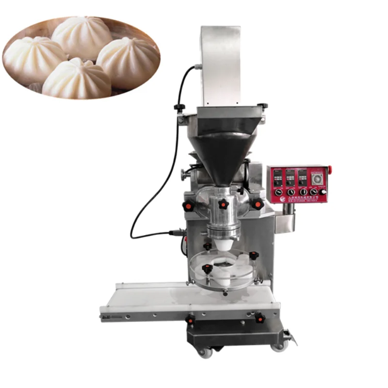 

Food Bakery White Steamed Stuffed Bun Momo Kibbeh Making Machine for Restaurant Use